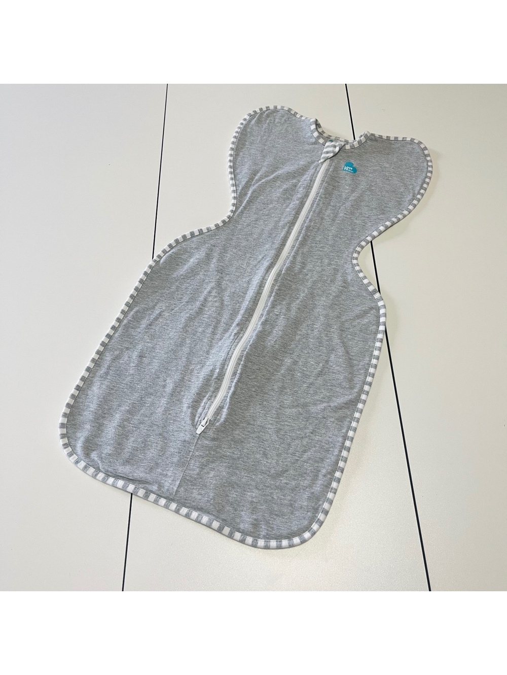 Love To Dream Gray Baby Size Medium Transition Swaddle Sleep Sack